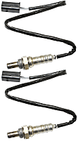 After Catalytic Converter, Driver and Passenger Side Oxygen Sensors, 4-wire