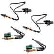 Before and After Catalytic Converter Oxygen Sensor, Set of 4, 1.8L, 4Cyl