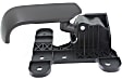 2010 Nissan Armada - Front or Rear, Driver and Passenger Side Gray Interior Door Handle, Without Door Lock Hole