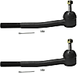 Front, Driver and Passenger Side, Outer Tie Rod Ends