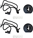 Front, Driver and Passenger Side ABS Speed Sensors