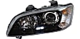 Driver and Passenger Side Halogen Headlight, With bulb(s), OE Replacement