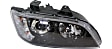 Driver and Passenger Side Halogen Headlight, With bulb(s), OE Replacement