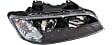 Driver and Passenger Side Halogen Headlight, With bulb(s), OE Replacement