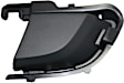 2018 Porsche Cayenne - Front, Driver and Passenger Side Fog Light Cover, For Models Without Park Assist System, Textured Black