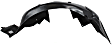 Front, Driver and Passenger Side, Fender Liner