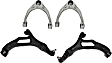 2006 Volkswagen Touareg - Front, Driver and Passenger Side, Upper and Lower Control Arm, AWD