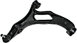 Front, Driver and Passenger Side, Lower Control Arms, With Ball Joints