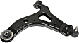 Front, Driver and Passenger Side, Lower Control Arms