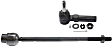 Front, Driver or Passenger Side, Inner and Outer Tie Rod Ends