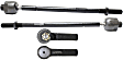 Front, Driver and Passenger Side, Inner and Outer Tie Rod Ends