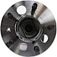 Front and Rear, Driver and Passenger Side Wheel Hub, 5 Lugs, With Bearing, With Sensor, FWD, 3.1L, 6Cyl