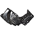 Driver and Passenger Side Engine Splash Shields, Automatic Transmission