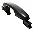 Front, Driver and Passenger Side Exterior Door Handles, Primed, Front Driver Side - With Key Hole; Front or Rear Passenger Side - Without Key Hole