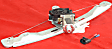 Front and Rear, Passenger Side Power Window Regulators, with Motor