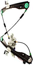 Front and Rear, Driver and Passenger Side Power Window Regulators, with Motor