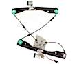 Front, Driver and Passenger Side Power Window Regulators, with Motor