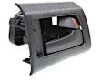 Rear, Driver and Passenger Side Black Interior Door Handle, Sedan