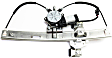 2006 Pontiac Grand Prix - Rear, Driver and Passenger Side Power Window Regulator, With Motor