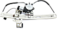 2006 Pontiac Grand Prix - Rear, Driver and Passenger Side Power Window Regulator, With Motor