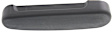 Rear, Driver and Passenger Side Interior Door Handles, Textured Black, Without Door Lock Hole
