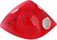 Driver and Passenger Side Halogen Tail Light, With bulb(s), OE Replacement