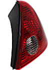 Driver and Passenger Side Halogen Tail Light, With bulb(s), OE Replacement