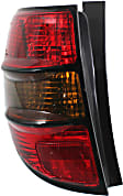 Driver and Passenger Side Halogen Tail Light, With bulb(s), OE Replacement