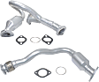 2011 Chevrolet Malibu - Front, Driver and Passenger Side Catalytic Converter, 3.6L 6Cyl, Federal EPA Standard, 46-State Legal (Cannot ship to CA, CO, NY or ME), Firewall Side, Direct Replacement Series