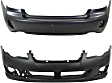Sedan Front and Rear Primed Bumper Cover