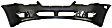 Sedan Front and Rear Primed Bumper Cover
