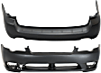 Wagon Front and Rear Primed Bumper Cover