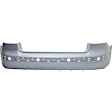 Front and Rear Primed Bumper Cover