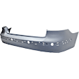 Front and Rear Primed Bumper Cover