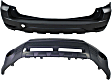 Sport Utility Front and Rear Primed Bumper Cover CAPA Certified