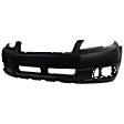 Front and Rear Primed Bumper Cover