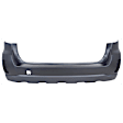 Front and Rear Primed Bumper Cover