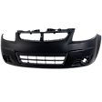 Hatchback Front and Rear Primed Bumper Cover