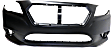 Front and Rear Primed Bumper Cover