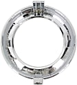 Front, Driver and Passenger Side Fog Light Trims, Chrome