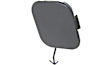 Front, Driver and Passenger Side Tow Eye Covers, Black