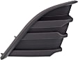 2016 Scion tC - Front, Driver and Passenger Side Bumper Grille, Textured Black