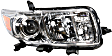 2008 Scion xB - Driver and Passenger Side Halogen Headlight, Without bulb(s), OE Replacement