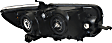 2008 Scion xB - Driver and Passenger Side Halogen Headlight, Without bulb(s), OE Replacement
