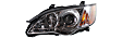 2008-2009 Subaru Legacy - Driver and Passenger Side Halogen Headlight, With bulb(s), OE Replacement
