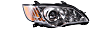 2008-2009 Subaru Legacy - Driver and Passenger Side Halogen Headlight, With bulb(s), OE Replacement