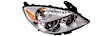 2007 Saturn Aura - Driver and Passenger Side Halogen Headlight, With bulb(s), Production Date Up To April 11 2007, OE Replacement