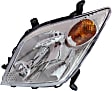 Driver and Passenger Side Headlights, without Bulbs, Halogen, Hatchback