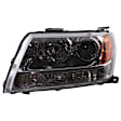 Driver and Passenger Side Halogen Headlight, Without bulb(s), OE Replacement