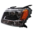 Driver and Passenger Side Halogen Headlight, Without bulb(s), OE Replacement
